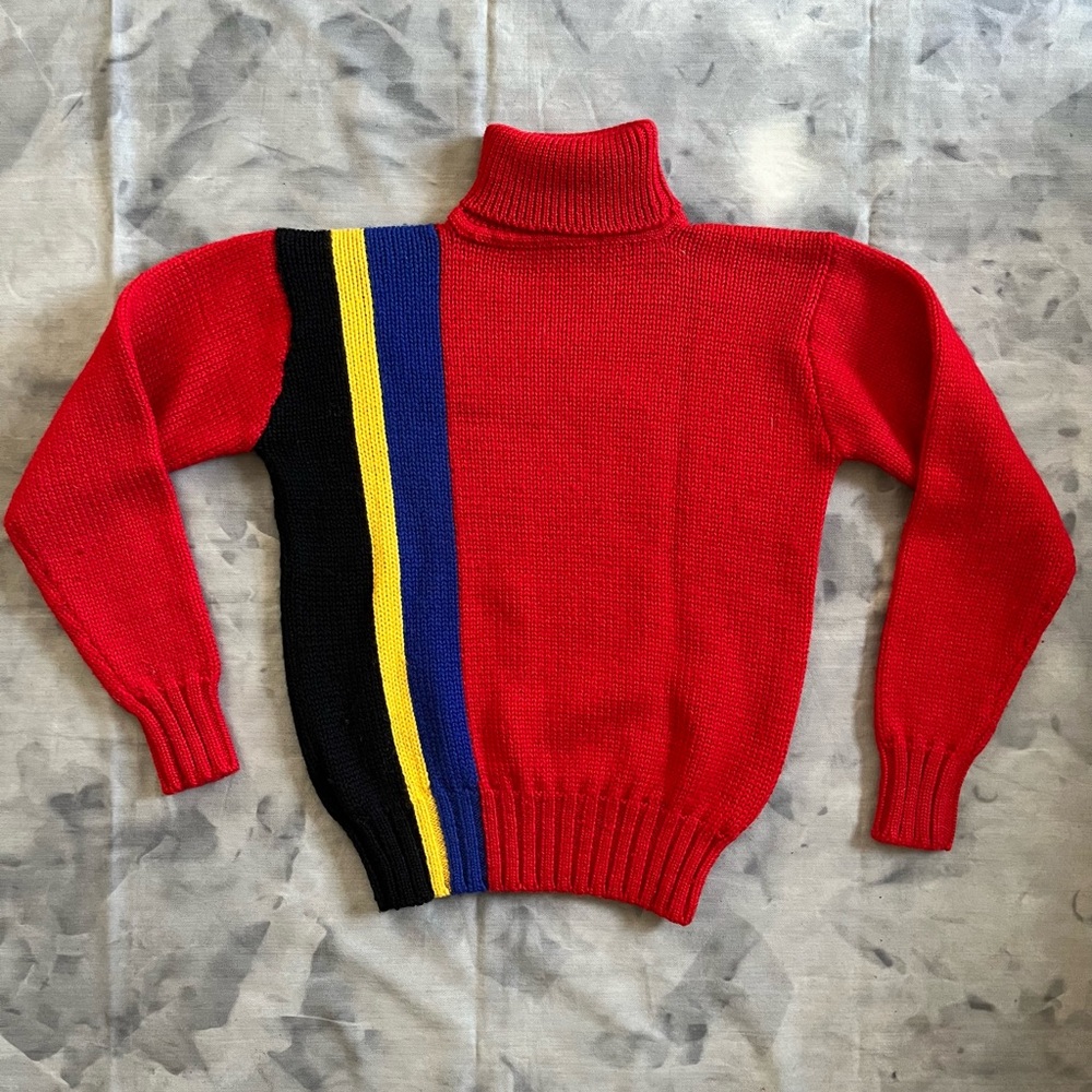 Polo Ralph Lauren Vintage 90’s Wool Turtleneck - Picture 1 of 5